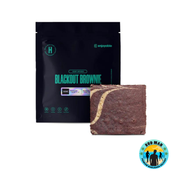 Enjoyable Delta-8 THC Brownies (500mg THC – 2 options)