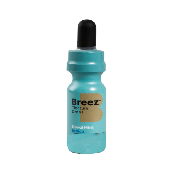 Breez Royal Mint Tincture Drops – Indica 1000mg