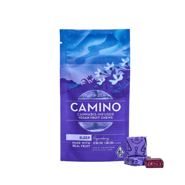 Camino Fruit Chews – Boysenberry 5:2 CBN 100mg