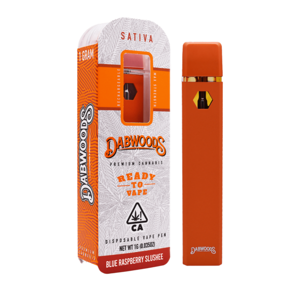 Dabwoods Disposable – Blue Raspberry Slushee 1g
