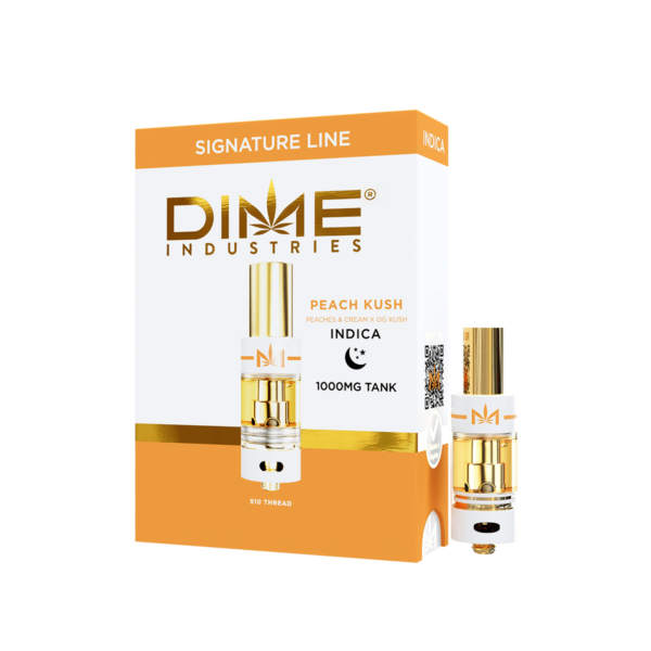 Dime Signature Line Cartridge – Peach Kush 1g