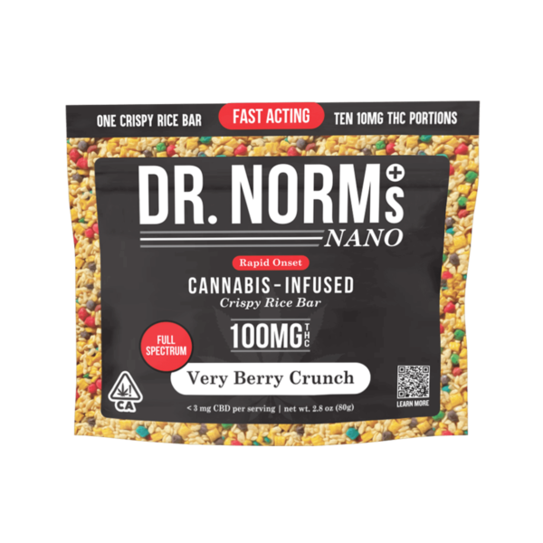 Dr. Norms Very Berry Crunch NANO, 100mg