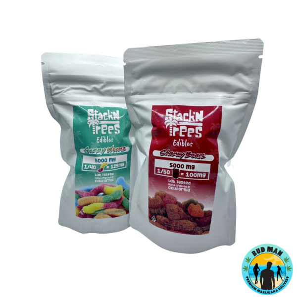 Stack N Trees Ultra Potent Gummies (5,000mg THC – 12 options)