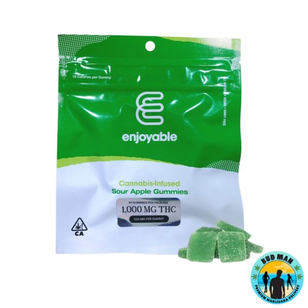 Enjoyable Cannabis Infused Gummies (1,000mg THC – 6 options)