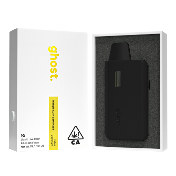 Ghost All-In-One Live Resin Vape – Triangle Kush Lemonade 1g