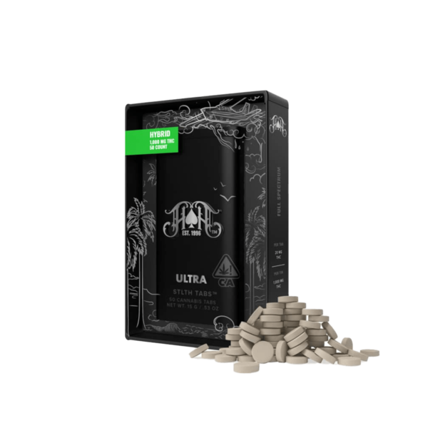 Heavy Hitters 50 Count Ultra Stlth Tabs – Hybrid 1000mg