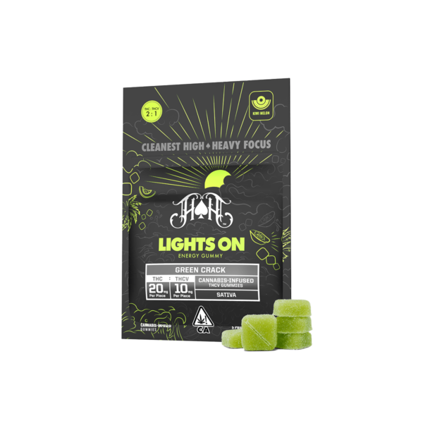 Heavy Hitters 5 Pack Gummies – Green Crack 100mg THC/50mgTHCV