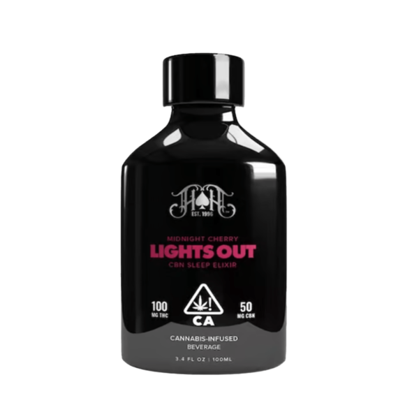 Heavy Hitters “Lights Out” Elixir Beverage – Midnight Cherry 100mg