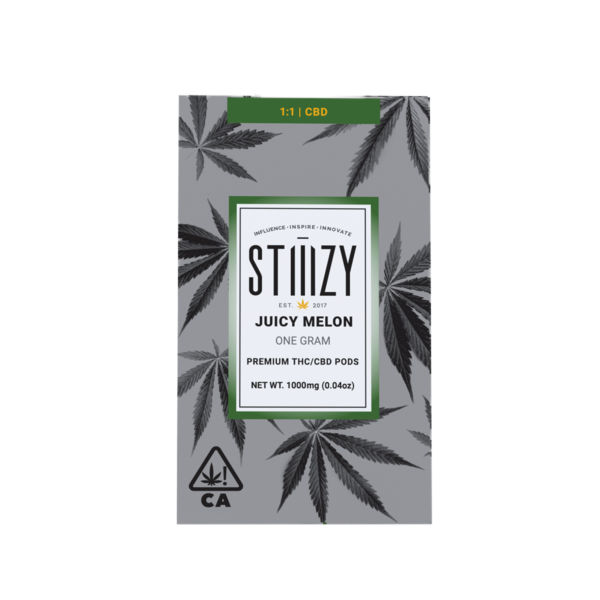 Stiiizy Original Pod – CBD/THC 1:1 Juicy Melon 1g