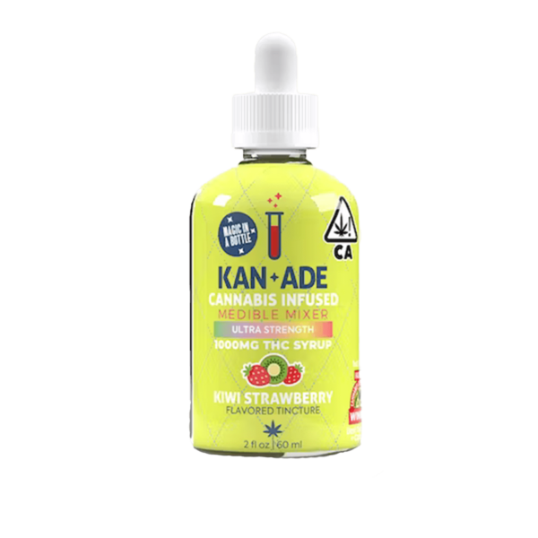 Kan+Ade THC Syrup Mixer – Kiwi Strawberry 1000mg