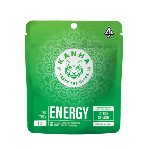 Kanha Nano Energy 1:1 THCV- Citrus Splash 100mg