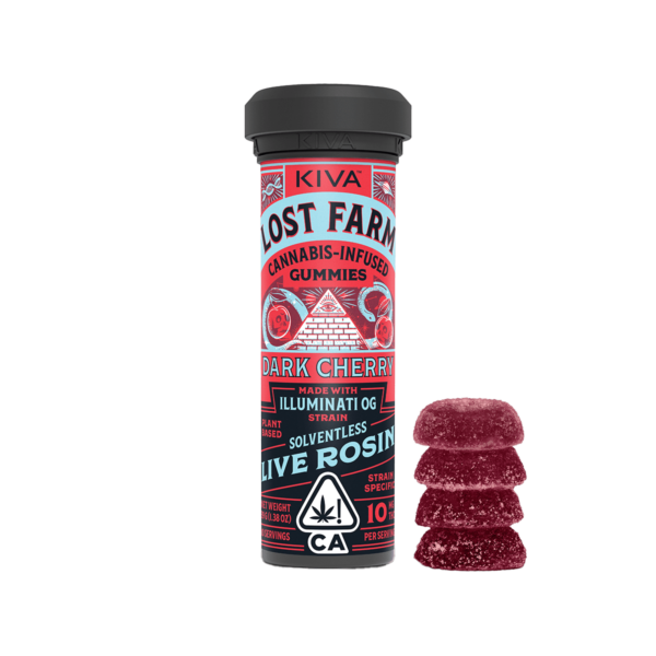 Kiva Lost Farm – Illuminati OG 100mg