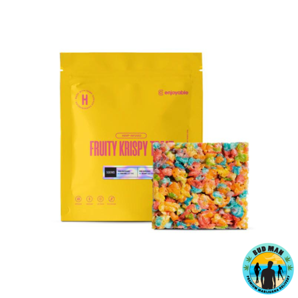 Enjoyable Delta-8 THC Krispy Treats (500mg THC – 1 option)