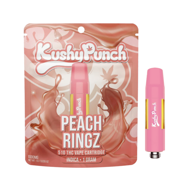 Kushy Punch Cartridge – Peach Ringz 1g