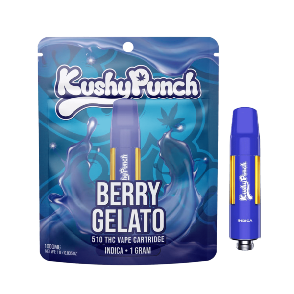 Kushy Punch Cartridge – Berry Gelato 1g