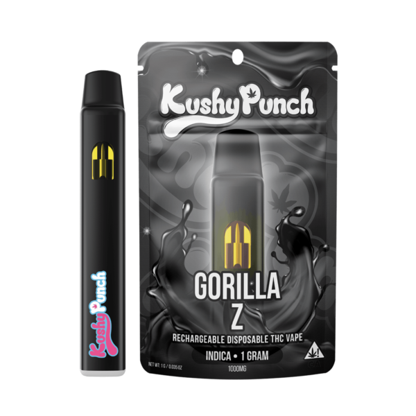 Kushy Punch Disposable Cartridge – Gorilla Z 1g