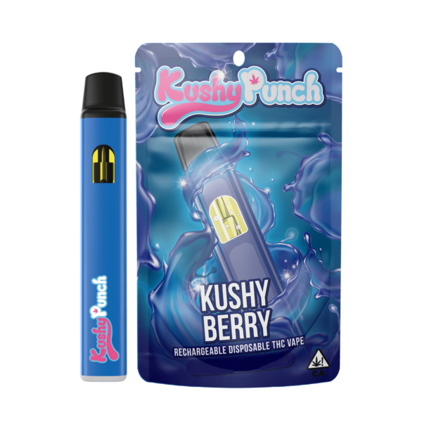 Kushy Punch Disposable Cartridge – Kushy Berry 1g