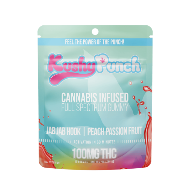 Kushy Punch Hybrid Gummy – Jab Jab Hook 100mg