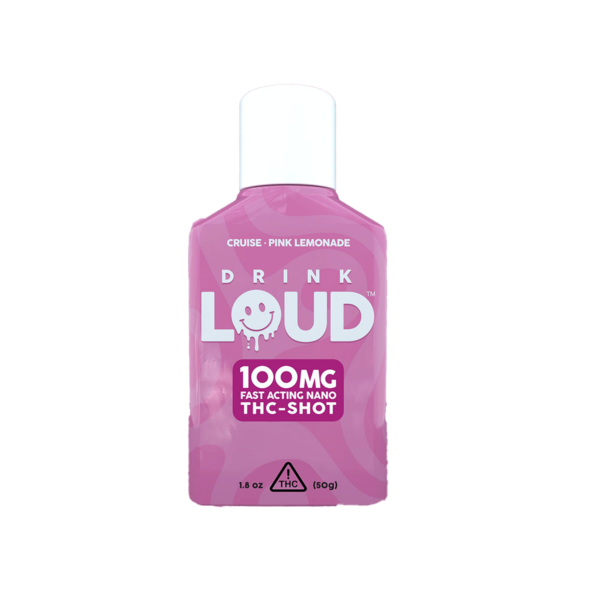 Drink Loud Liquid THC – Pink Lemonade 100mg