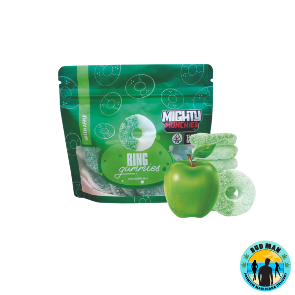 Mighty Munchies Gummies (1,200mg THC – 7 options)