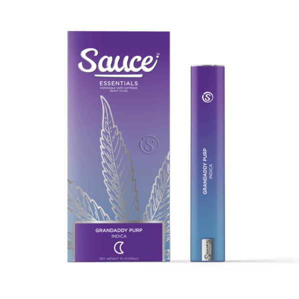 Sauce Disposable Cart – Granddaddy Purple 1g