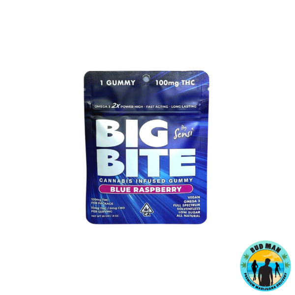 Sensi Chew Big Bite Cannabis Infused Gummy (100mg – 3 options)