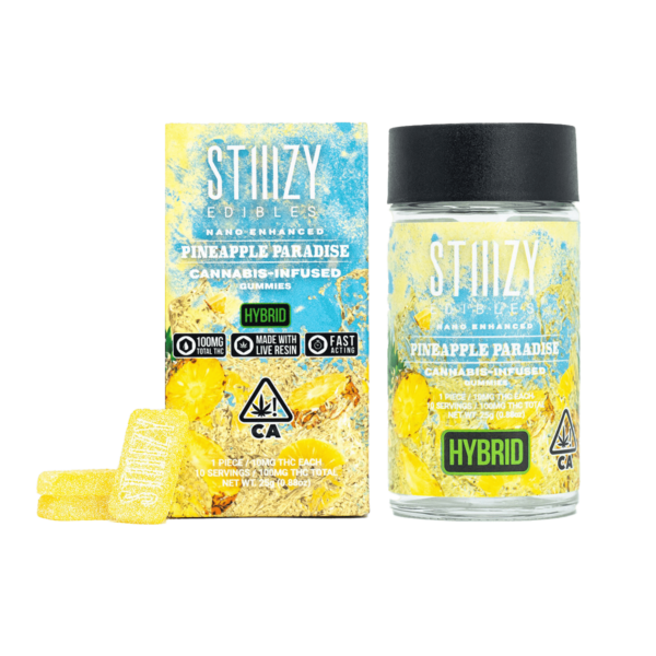Stiiizy Gummies – Pineapple Paradise 100mg