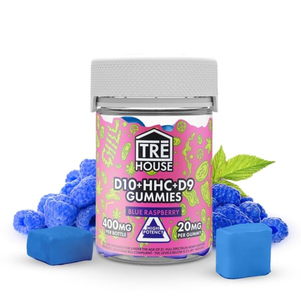 Delta 10 THC Gummies with HHC & Delta 9 – 2:1:1