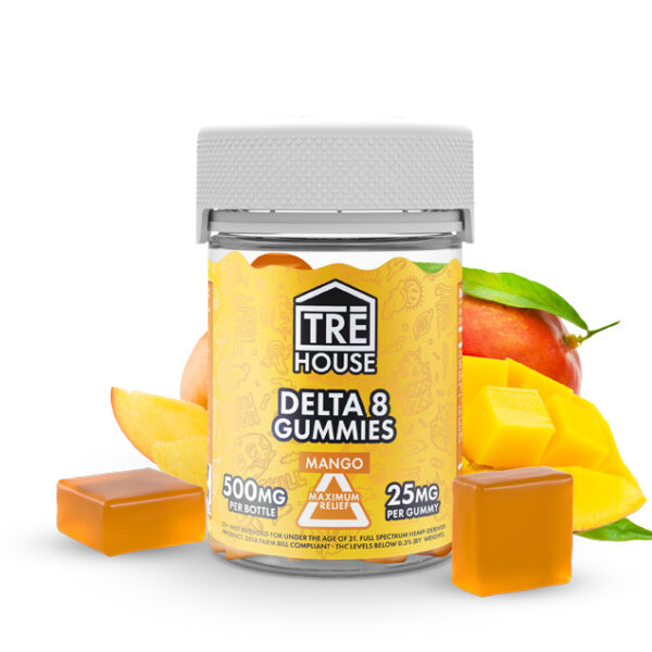 Mango Delta 8 THC Gummies